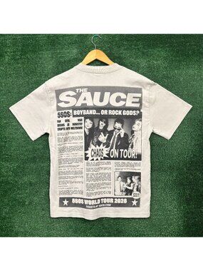 5 Seconds of Summer Everyones A Star The Sauce Tour T-Shirt Size Small